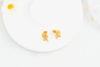 Picture of Rose Mark 925 Sterling Silver Cultivated Diamond Rose Earring