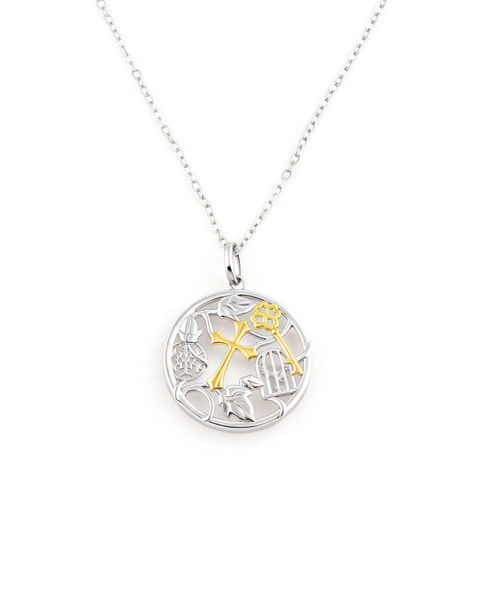 Picture of 925 Sterling Silver Symphony of Life Blessing Necklace