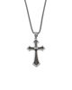 Picture of 925 Sterling Silver Vintage Cross Necklace 