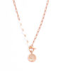 Picture of Tree of Life Steel w/ MOP & Pearl Necklace