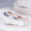 Picture of  "Shalom" Steel Bangle (5mm) 