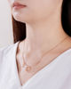 Picture of JM Thorn Cross with Love Necklace (Brass)