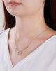 Picture of JM Thorn Cross with Love Necklace (Brass)