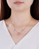 Picture of JM Thorn Cross with Love Necklace (Brass)