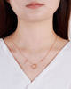 Picture of JM Thorn Cross with Love Necklace (Brass)