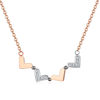 Picture of Better Together w/ Love 4-in-1 Cross Steel Necklace 