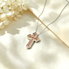 Picture of JM Whole Life Blessing Cross Necklace 